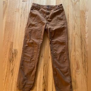 REI double knee canvas pants